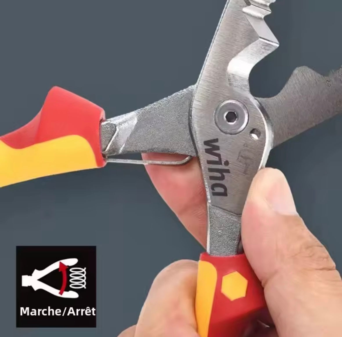 Pince isolée Wiha 8 en 1